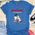 Beware crazy bulldog lady - V3 - Shoulder To Cry On Two T-Shirt
